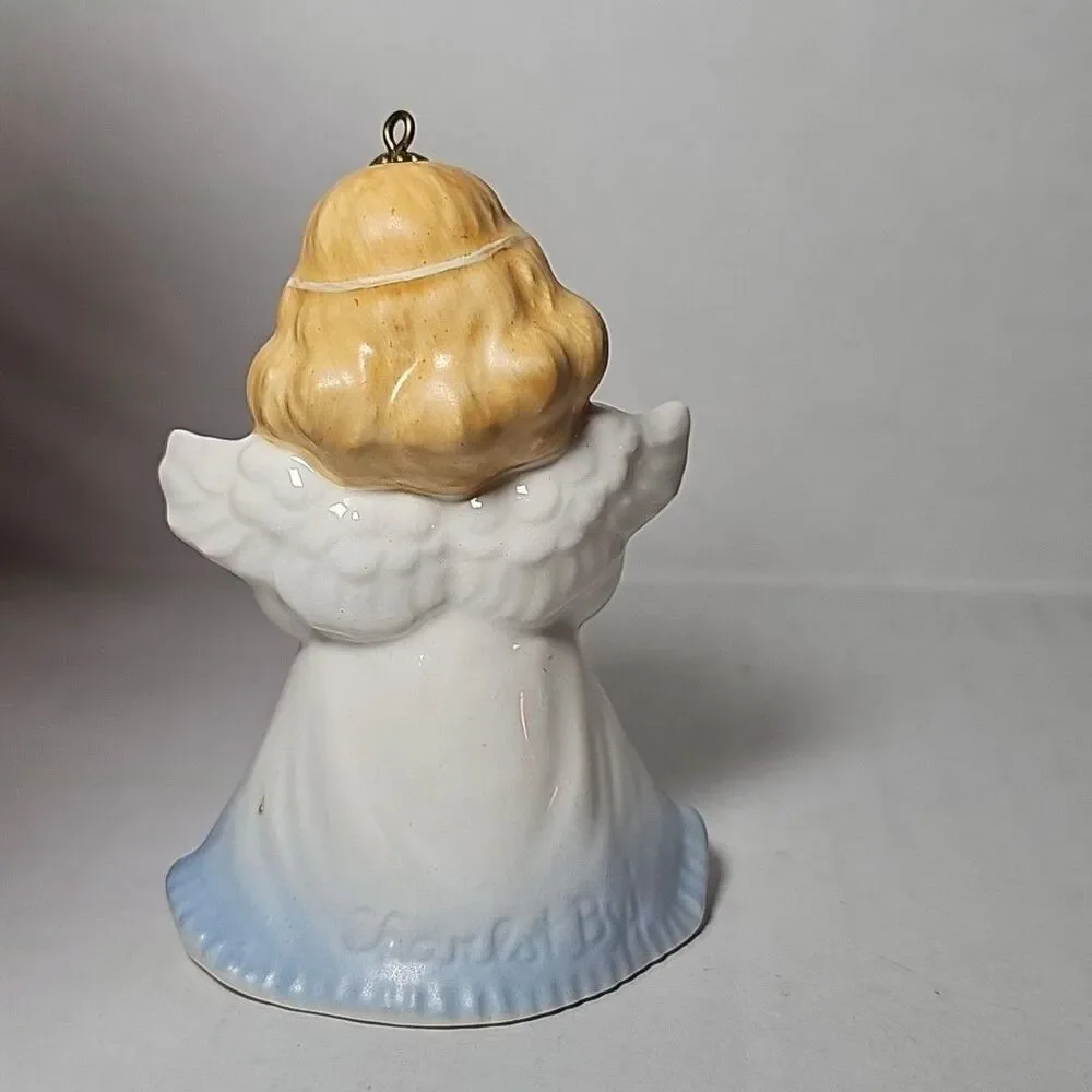Vintage 1988 Goebel Angel Bell Christmas Ornament